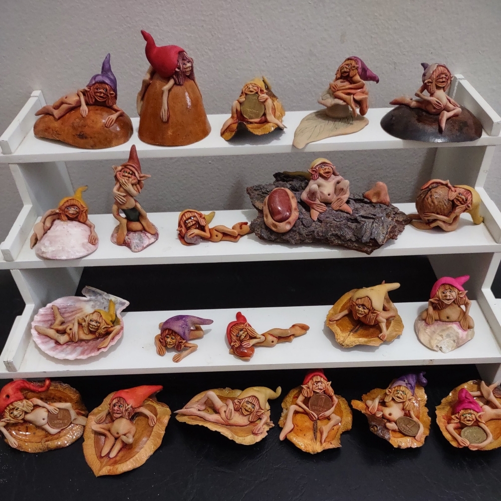 Handcrafted Gnome Figurines